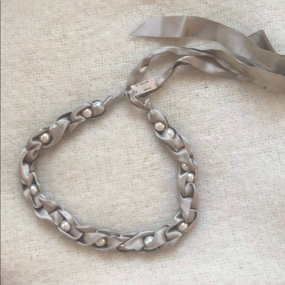 NWT Lanvin faux pearl necklace
